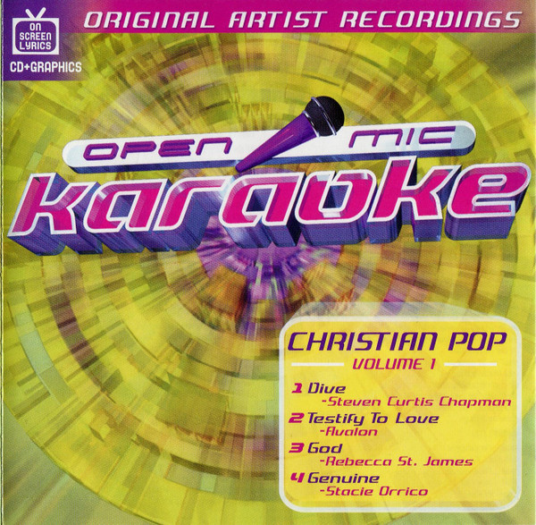 Various – Open Mic Karaoke Christian Pop Volume 1