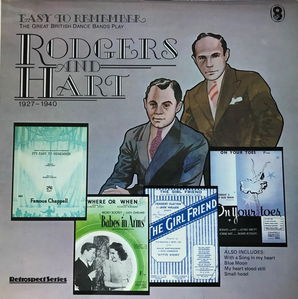Rodgers & Hart – “Easy To Remember”- Great British Dance Bands Play Rodgers & Ha