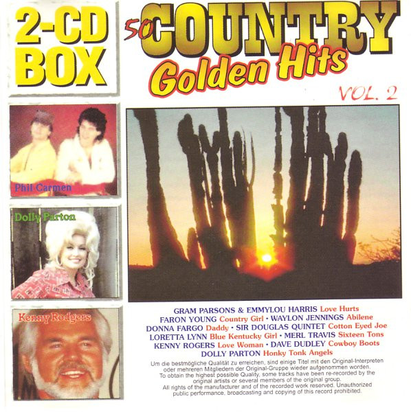 Various – 50 Country Golden Hits Vol. 2