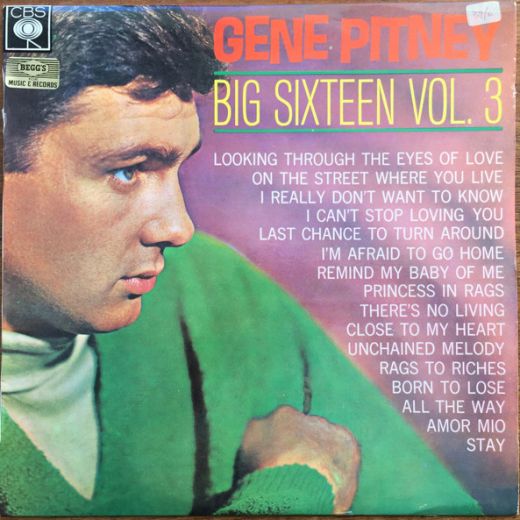 Gene Pitney 'Big Sixteen Vol. 3'