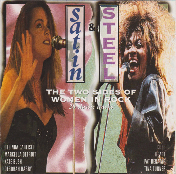 Various – Satin & Steel – The Two Sides Of Women In Rock – 20 Classic Tracks
