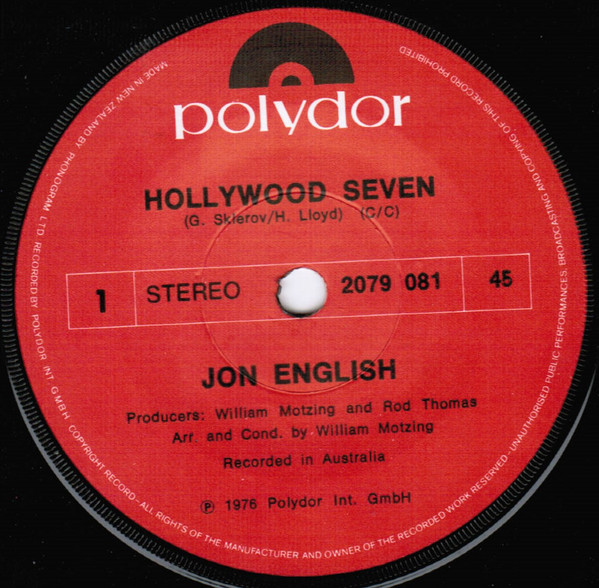 Jon English (3) – Hollywood Seven