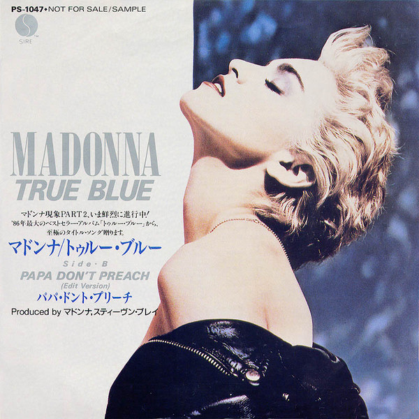 Madonna = ????* – True Blue = ????�???