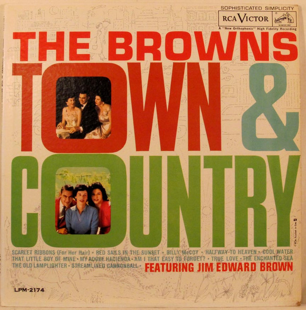 The Browns (3) Featuring Jim Edward Brown* – Town & Country