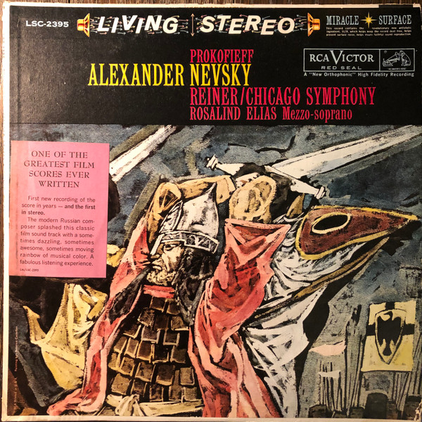 Prokofieff*, Reiner*, Chicago Symphony*, Rosalind Elias – Alexander Nevsky