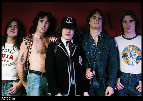 AC/DC COLOUR GROUP 1976