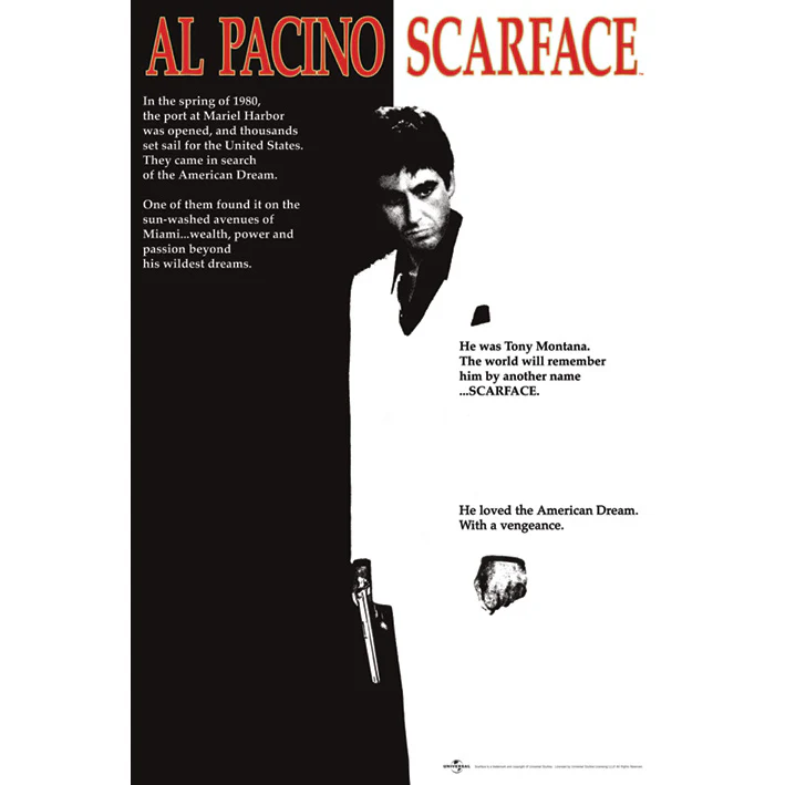 SCARFACE one sheet