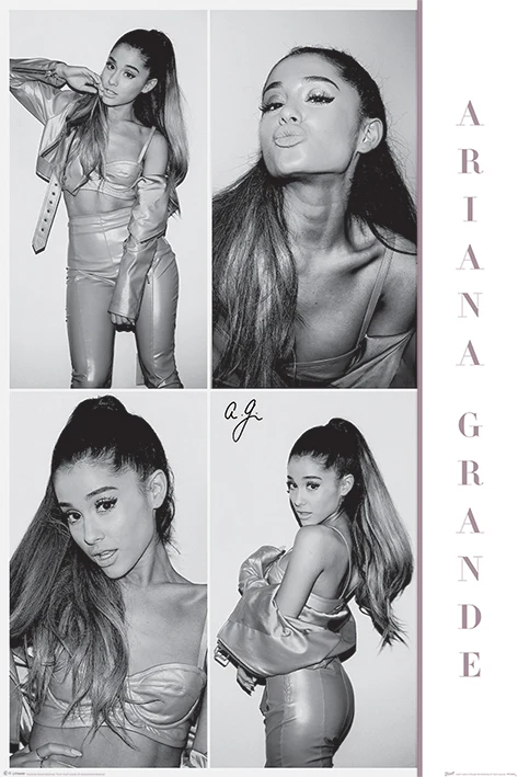 ARIANA GRANDE black & white